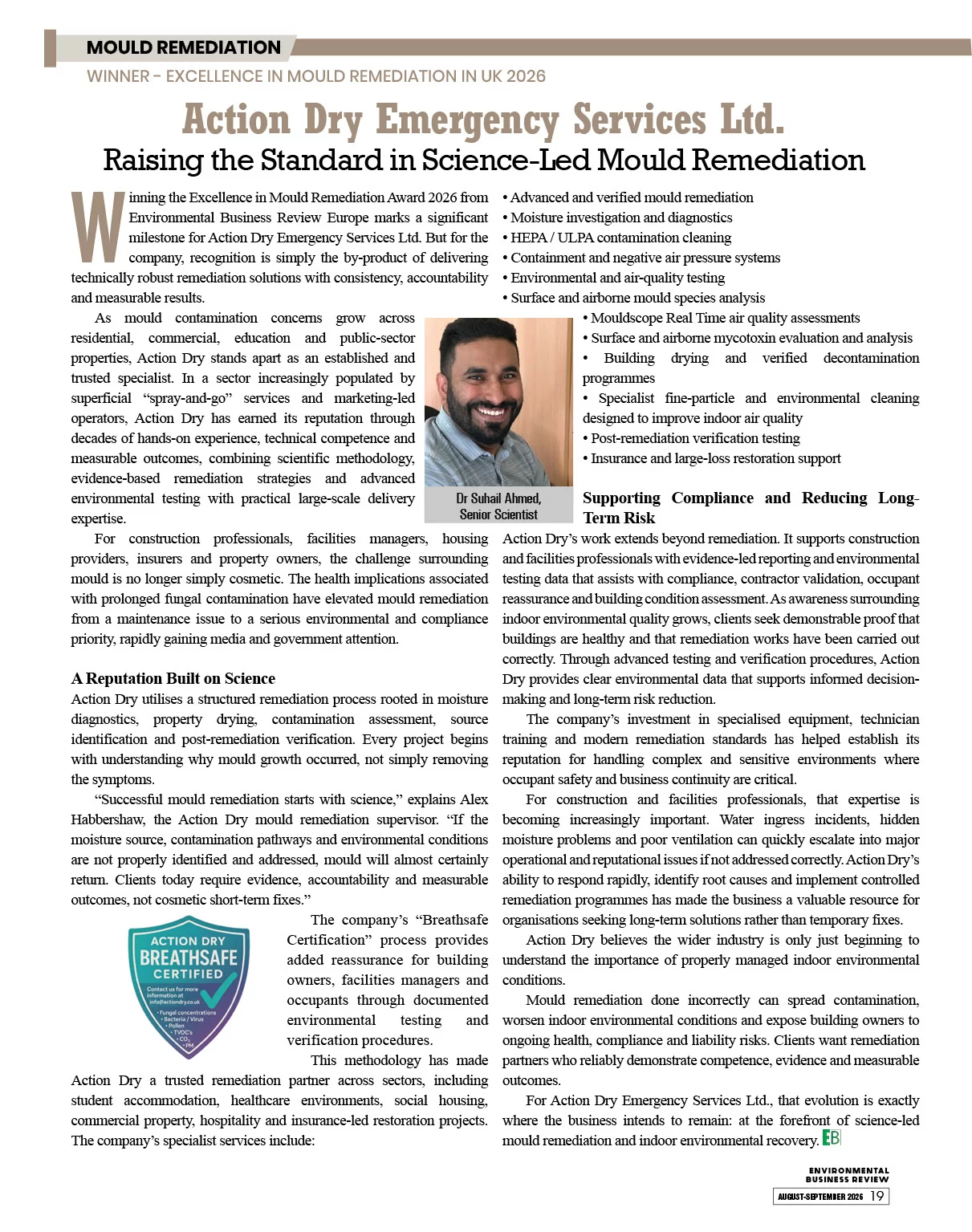  Environmental Remediation Europe | Environmental Business Review
