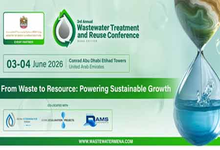 Turning Waste into Resource: MENA Wastewater Conference Returns to Abu Dhabi in June 2026