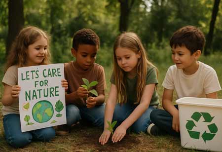 Environmental Education Shapes a Sustainable Future